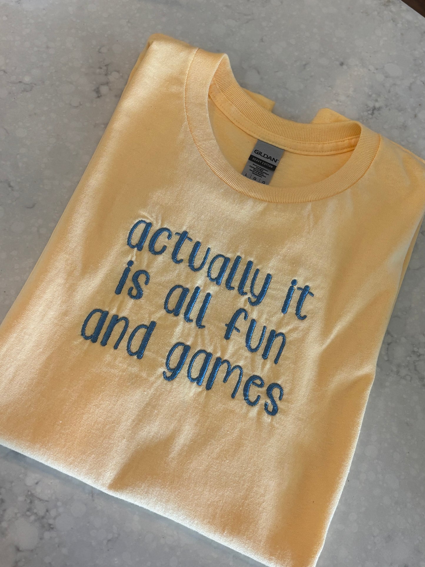Actually It Is All Fun and Games Shirt